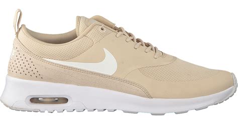 nike beige air max thea sneakers